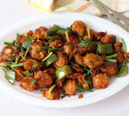 Crispy Mushroom Oriental Chilli