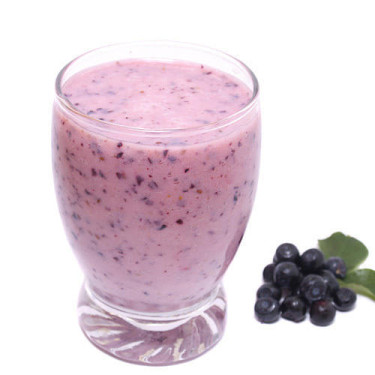 Blackcurrant Iced Milk