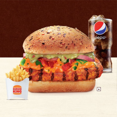 Chicken Tandoori Burger Combo