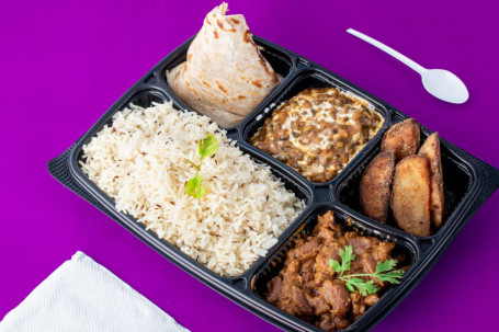 Chole And Rajma Mixed Thali