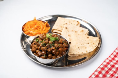 Pindi Chana Masala With Roti Or Rice