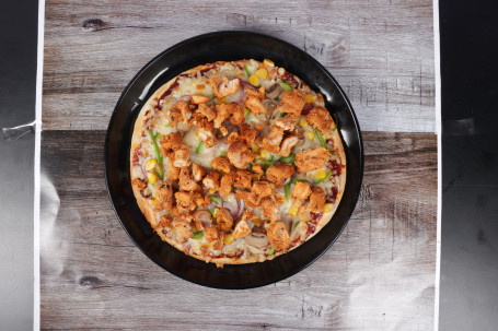 Overloaded Chicken Chesse Pizza