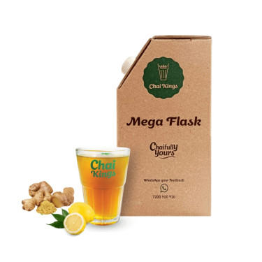 Ingefær Lemon Chai Flaske 1 Liter