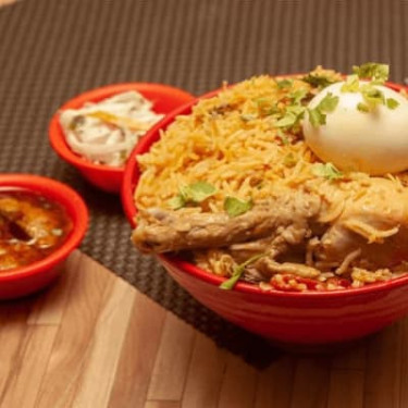 Chicken Dum Biryani Offer Free 3Pc Hot Wings