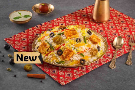 Zaitooni Paneer Dum Biryani Veg Paneer Biryani-Serves 1)