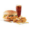 Grillet Kyllingeostburger 6 Stk Nuggets Cola