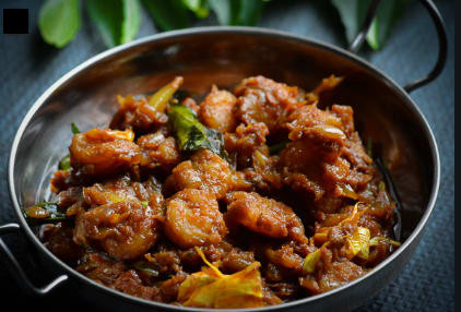 Prawn Thokku (Serves 1)