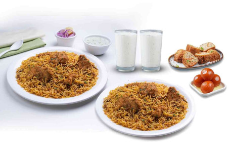 Kylling Dum Biryani Fest (Hyderabadi)