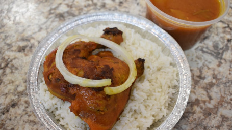 Pollo Guisado Lunch. Stew Chicken