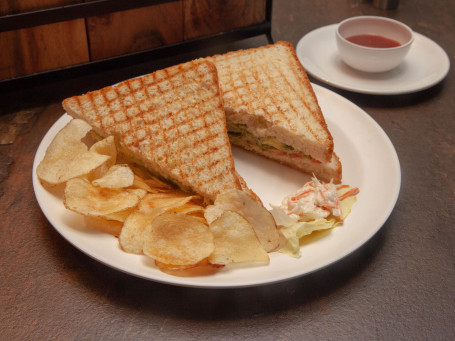 Tomato Basil And Mozzarella Sandwich