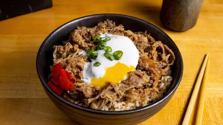 Beef Sukiyaki Bowl Combo