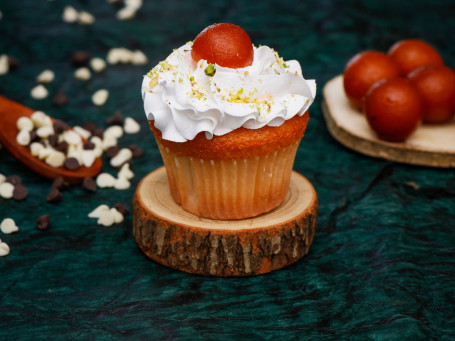 Vanilje Gulab Jamun Sød Cupcake