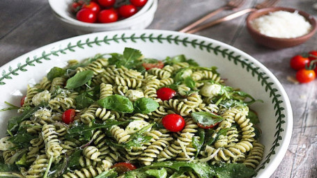 Veg Pesto Pasta Paneer Salad