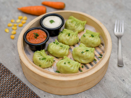 Steamed Mixed Veg Momos [7 Pieces]