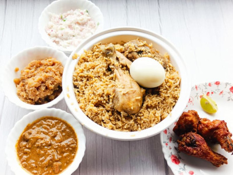 Dindigul Chicken Biryani And Chicken 65