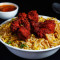 Chicken Briyani With Chicken 65 Bone [6 Pcs]