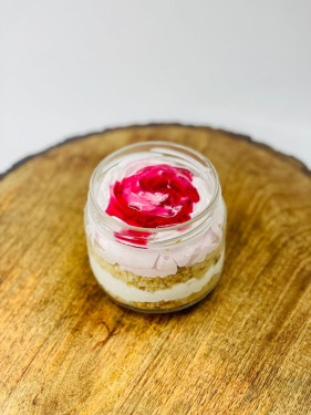 Raspberry X White Chocolate Cake Jar