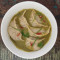 Green Curry Chicken Soupy Momos