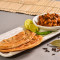 Plain Paratha Chana Masala (2 Pcs)