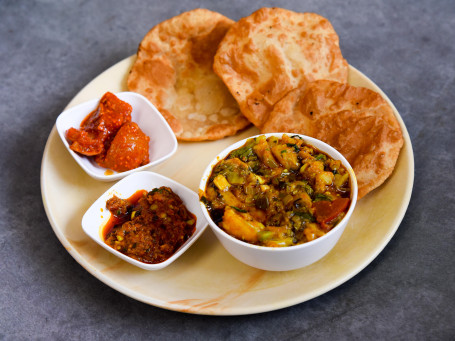 Fixed Poori Sabji