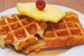 Belgian Coconut Waffle Wich