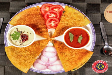 Tomato Onion Sada Dosa