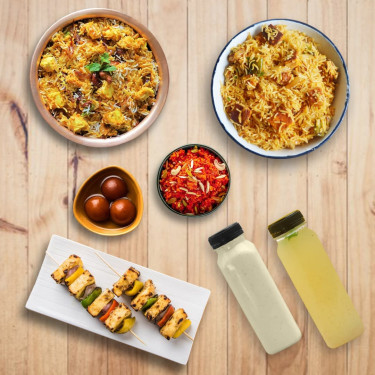 Veg Biryani Dobbelt Combo