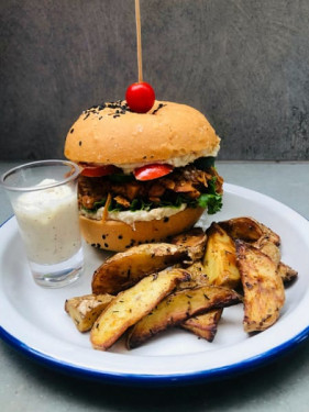 Vegan Jacques Burger