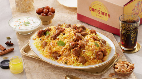 Overload Mushroom Tikka Dum Biryani (Serves 2)