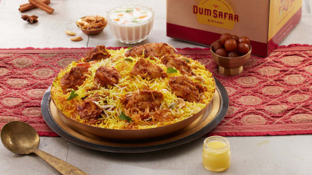 Overload Chicken Dum Biryani (Boneless) (Serves 4)