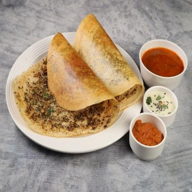 Ghee Stegt Hvidløg Peber Masala Dosa