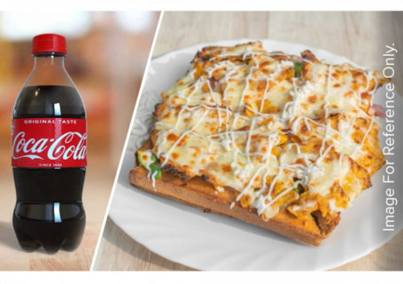 Nachos Baked Tandoori Sandwich Coke(250 Ml)