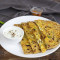 Paneer Prantha Butter Or Curd