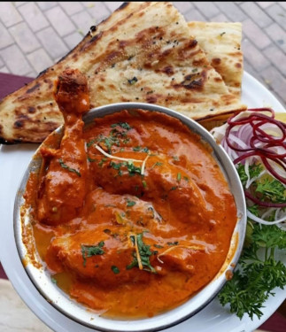 Butter Chicken Butter Naan