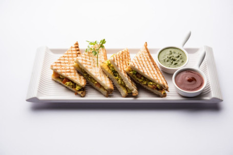 Grilled Paneer Korma Sandwich