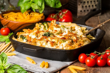 Mix Sauce Baked Pasta