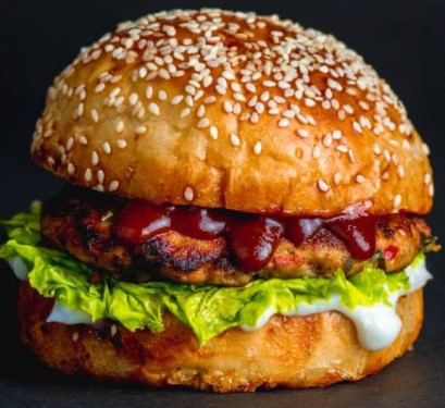 Grilled Paneer Tikka Burger