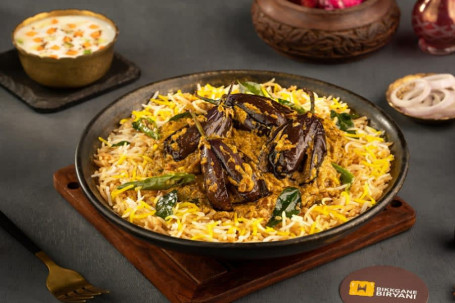 Brinjal Hyderabadi Biryani