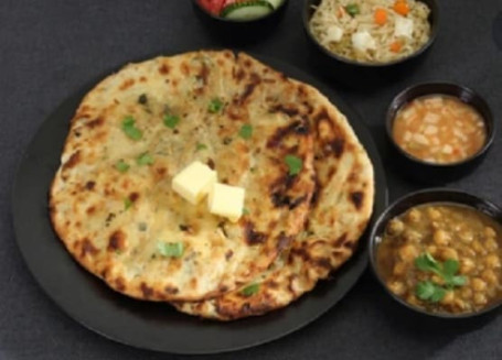 Aloo Kulcha-2 Kulche With Chole