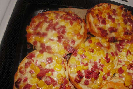 Salami Pizzabrötchen