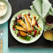 Mediterranean Salad And Schnitzel