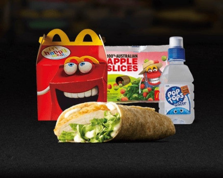 Crispy Chicken Snack Wrap Happy Meal