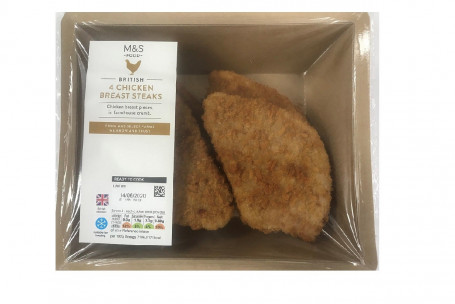 Breaded Chicken Breast Steak