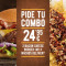 Combo De Nachos Pulled Hamburguesas Cheese Bacon M