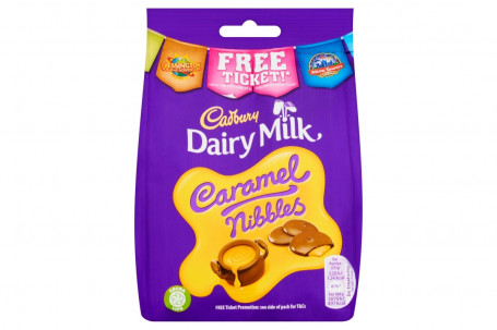 Cadbury Caramel Nibbles Bag