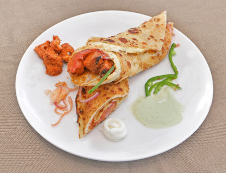 Chicken Tikka Roll (2 Rolls)