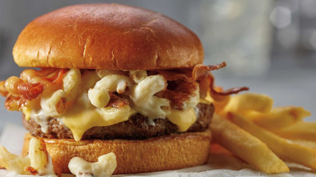 Bacon Mac N' Cheese Burger