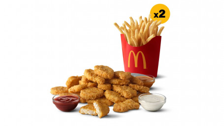 Mcnuggets Mellemstore Frites