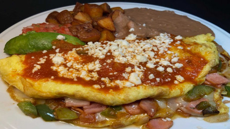 Omelet A La Mexicana Plate