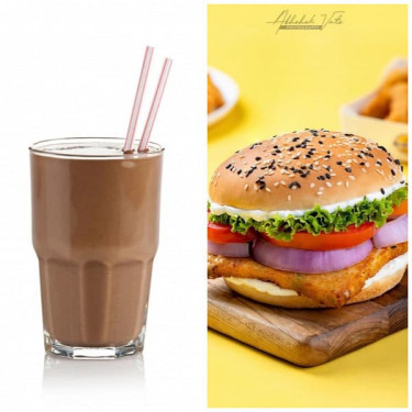 Masala Burger Chocolate Shake